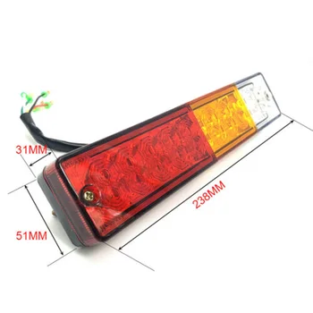 

1 Pair Tail Light Truck Trailer Rear Reverse Turn Indicator Shockproof