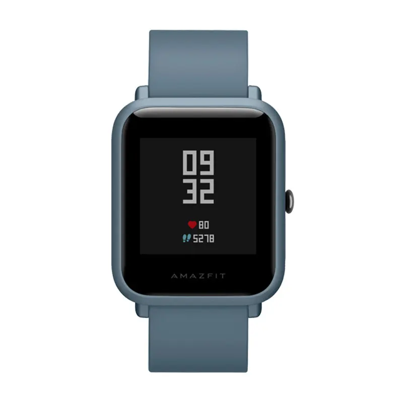 Blue Глобальная версия Xiaomi Huami Amazfit Bip Lite Смарт-часы легкие умные часы с 45 дней в режиме ожидания gps - Цвет: Blue