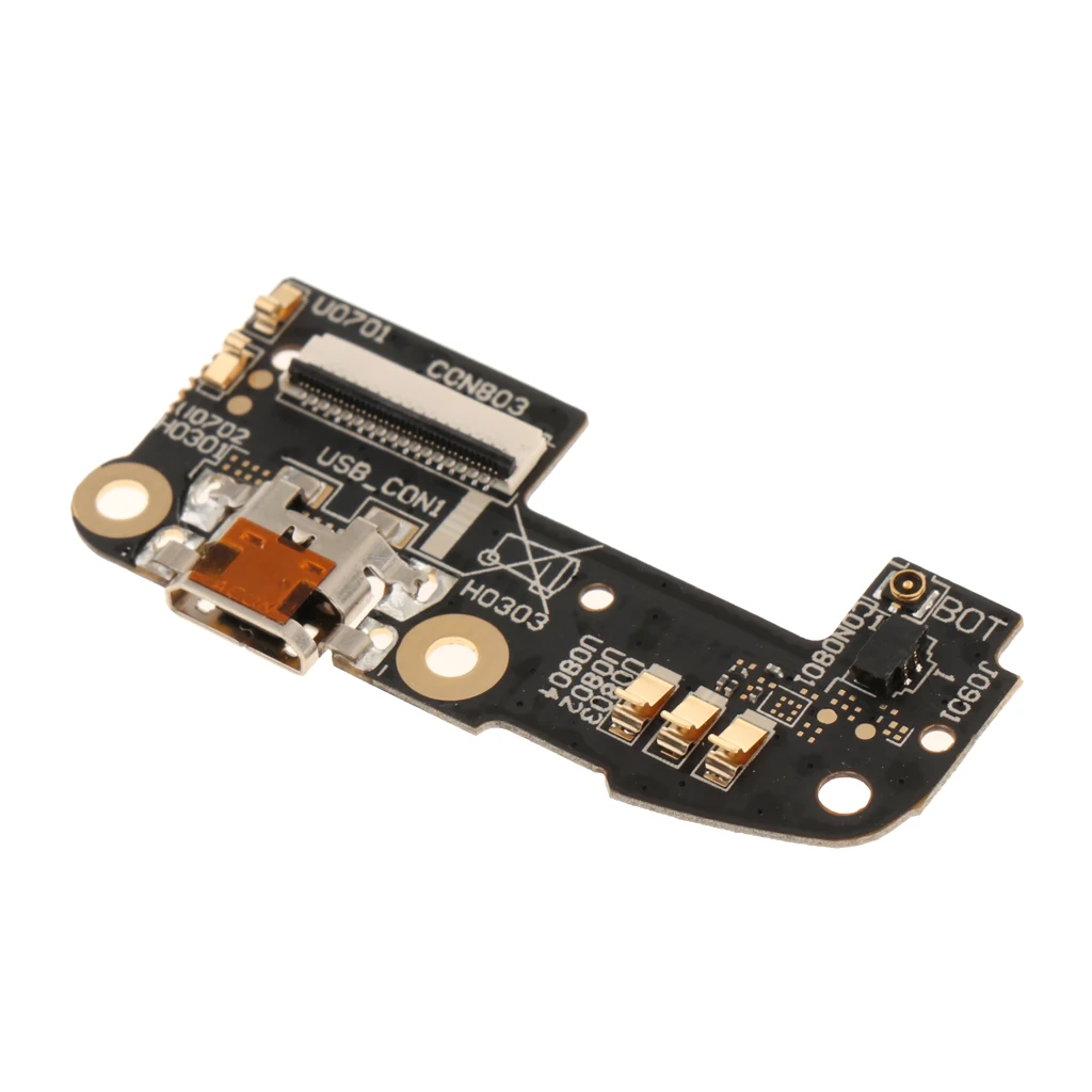 Charging Port Connector Board Repair Part, Charging Jack Replacement Flex Cable Assembly Fit for Asus Zenfone2 Smart Phone