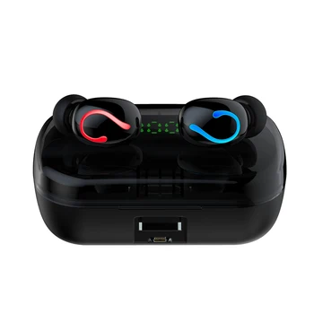

HBQ Q61 Outdoor Sports Stereo IPX7 Waterproof Mini Earbuds Charging Box Touch Control Wireless Bluetooth Earphones LED Display