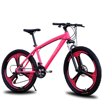 

26Inch High Carbon Steel Mountain Bike 24 Speed Bicycle Full Suspension MTB Aluminum Alloy Frame Snow Beach Oversized Bicycle