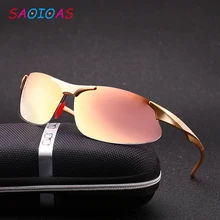 SAOIOAS, фирменный дизайн, поляризационные солнцезащитные очки для вождения, Ультралегкая оправа, модные солнцезащитные очки для мужчин/женщин, UV400, Gafas De Sol
