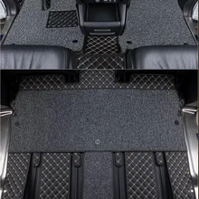 Автомобиль на заказ полный набор автомобильные коврики+ коврик для багажника Подходит для Honda Odyssey Elysion 7 8 мест- водонепроницаемые прочные ковры