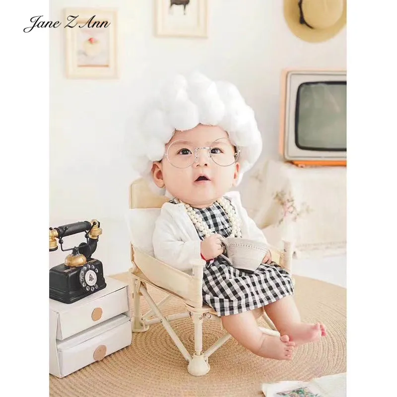 Jane Z Ann Children Photography Costume Props Little Old Lady grandma Grandpa Theme Photo Studio shooting creative theme | Детская