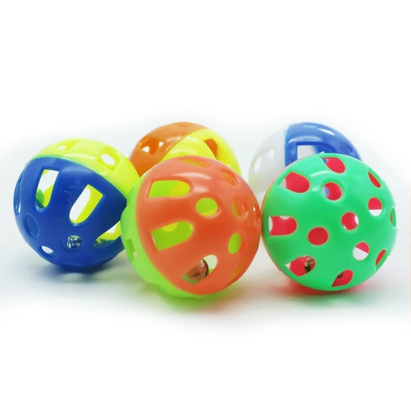 3cm Pet Cat Bell Toy Ball, Pet Emotional Comfort Interactive Toy, Safe And Durable Chasing Toy Pet Training Supplies