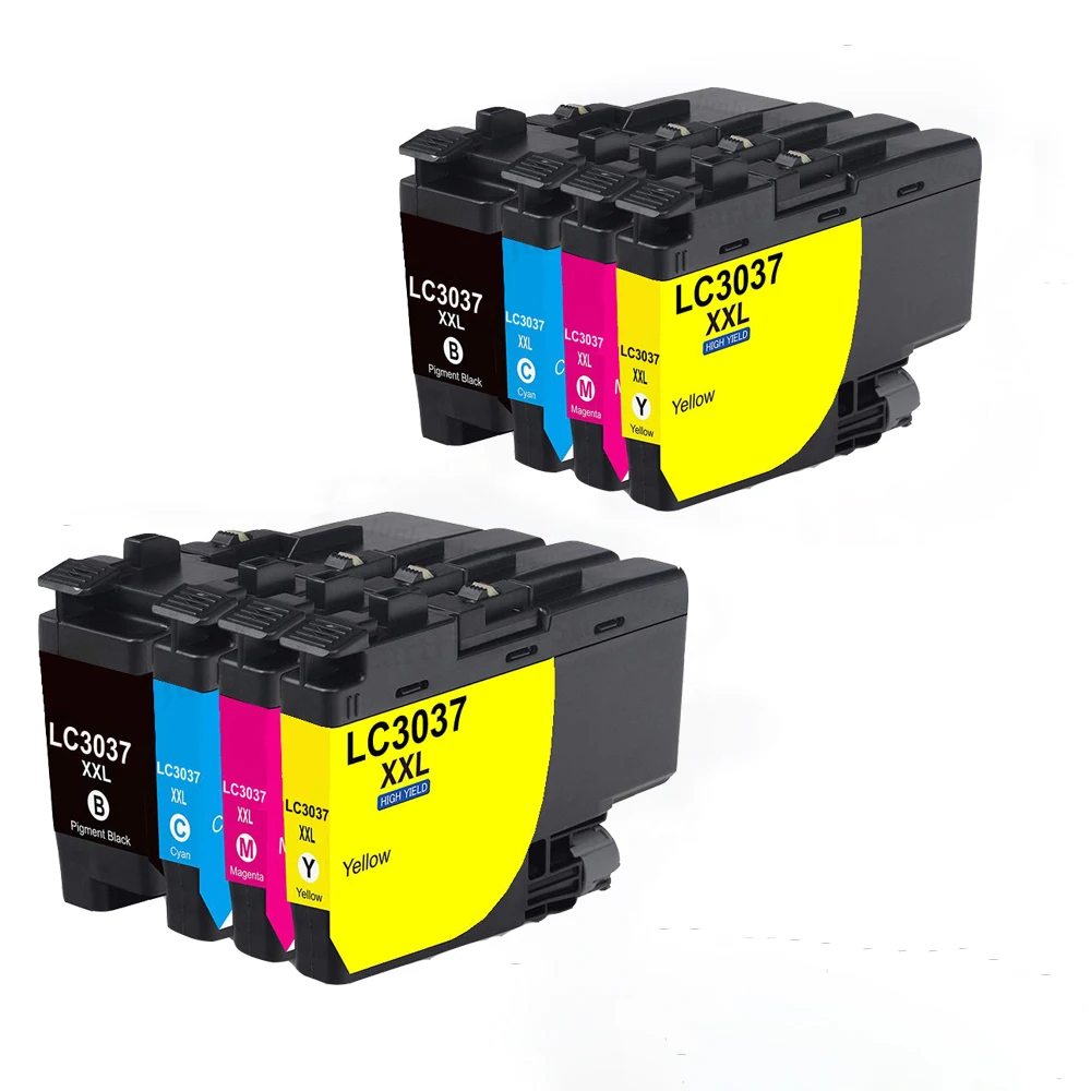 

8PK Compatible Ink Cartridge For Brother LC3037XXL MFC-J5845DW MFC-J5945DW MFC-J6545DW MFC-J6945DW