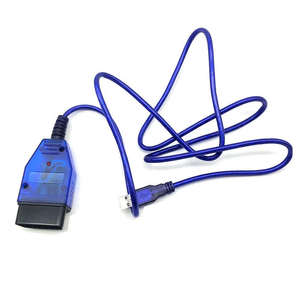 USB кабель KKL FT232RL чип VAG COM 409 1 OBD2 OBDII диагностический сканер для VW Audi Seat Skoda|ПО| |