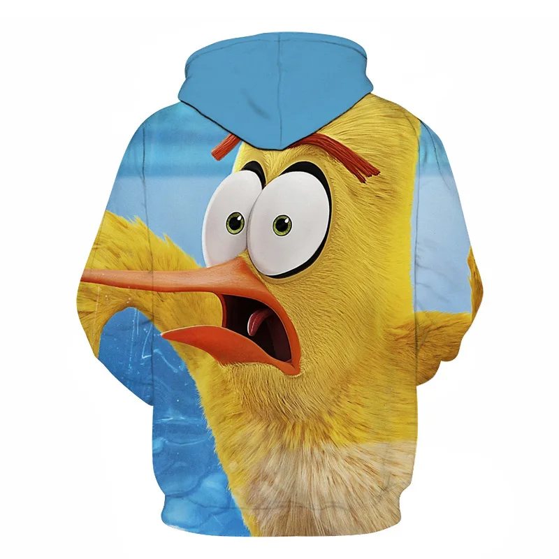 Стиль 3D принт Angry Birds Movie 2 толстовки с капюшоном горячая распродажа мужская и женская уличная одежда Angry Birds 2 повседневные толстовки