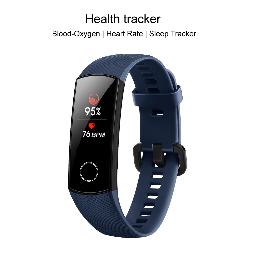 Huawei Honor band 5, смарт-браслет с кислородом крови, Смарт-часы AMOLED, huawei, умный браслет, сердце, яростный, ftness, трекер сна