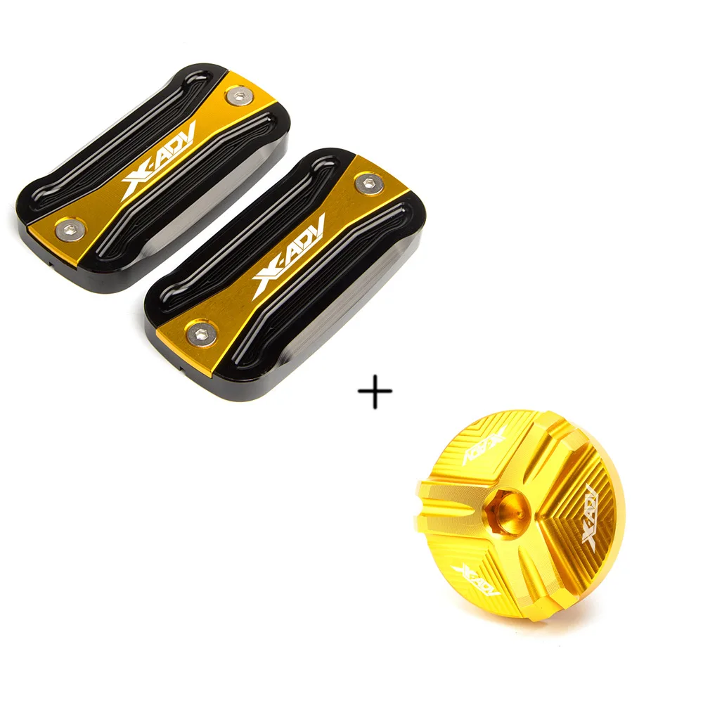 Motorcycles Brake Fluid Reservoir Cover &amp Oil Filler Plug For HONDA XADV X-ADV X ADV 300 750 1000 2017-2019 2020 2021 | Автомобили и