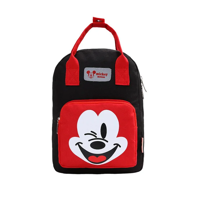 Детская школьная сумка Disney с Микки Маусом мультяшная для мальчиков и девочек