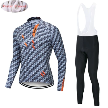 

Northwave NW Pro Team Men Winter Thermal Fleece cycling jersey set Warm Clothes ropa ciclismo MTB bicycle sport cycling clothing