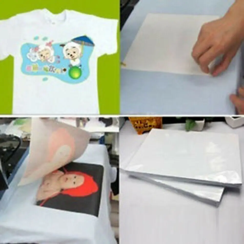 10 шт А4 DIY теплопередача бумага Сублимация Утюг-на струйной печати футболки украшения