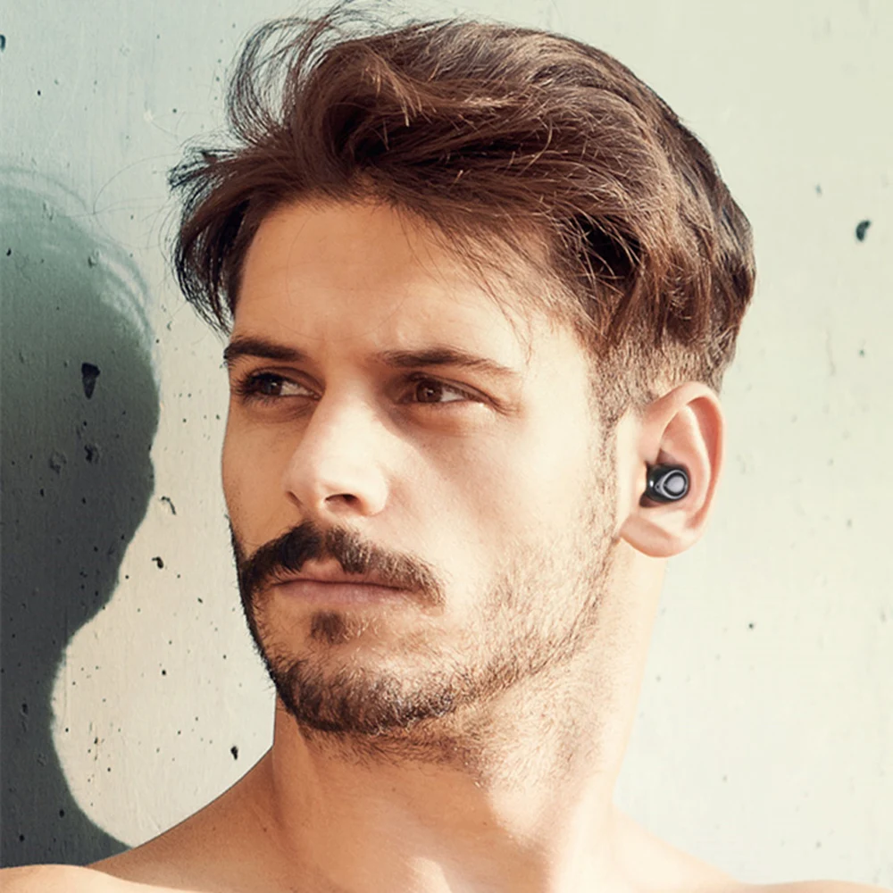 X18 Bluetooth 5,0 True Беспроводной наушники-вкладыши TWS с наушники-капельки дляимузыка наушники Спортивная гарнитура CVC6.0 Шум снижение w/Mic зарядный чехол