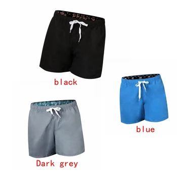 

Brand Summer New Casual Shorts Men Fit Solid 9 Color Available Shorts Loose Elastic Waist Breathable Beach Shorts HI-Q