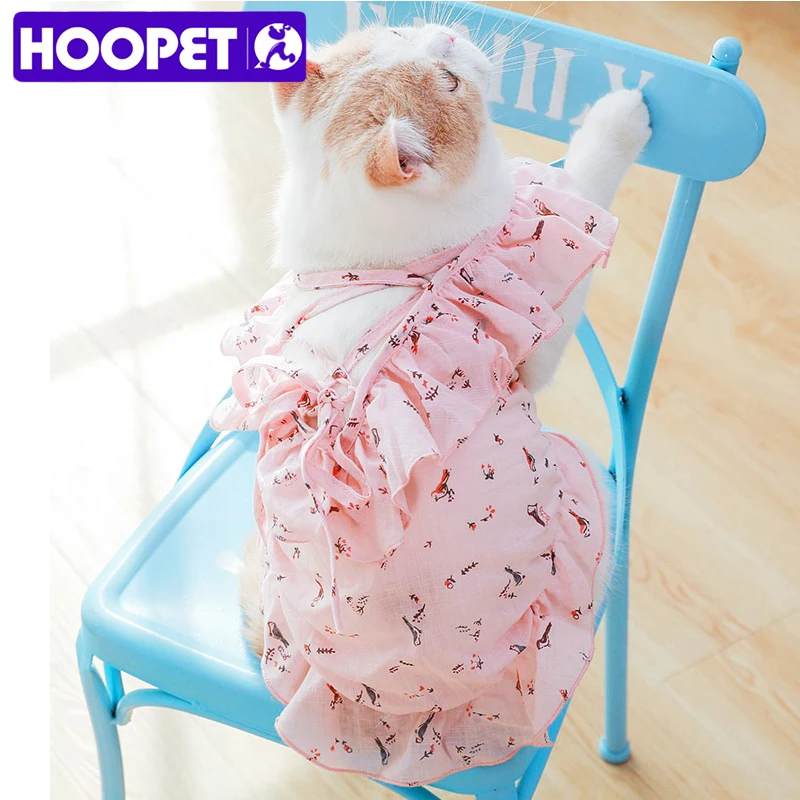 HOOPET Одежда для собак, платье для милых принцесс, свадебное платье для щенков Тедди, для собак, маленьких и средних собак, аксессуары для домашних животных
