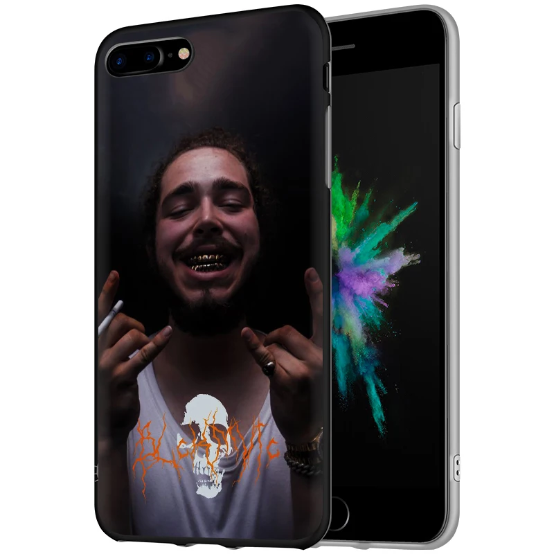 EWAU Post Malone силиконовый телефон чехол для iPhone 5 5S SE 6 6s 7 8 plus X XR XS 11 Pro Max