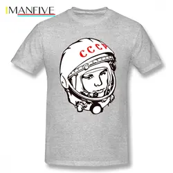 1961 советская герой космонавт Boctok Россия CCCP Yuri Гагарин футболка для человека Повседневная Camiseta 100% хлопковая футболка