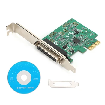 

PCI-E to Parallel Port DB25 Printer Interface PCIE LPT Expansion Card Converter Adapter AX99100 Hot
