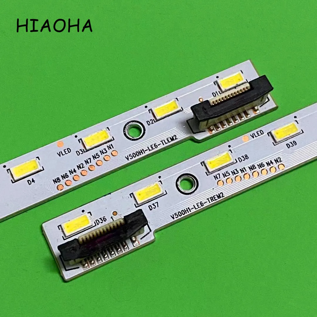 2 шт. светодиодный Подсветка полосы для V500H1-LE6-TLEM2 V500H1-LE6-TREM2 50E580F 50E780U 50K610X3D L50E5690A-3D