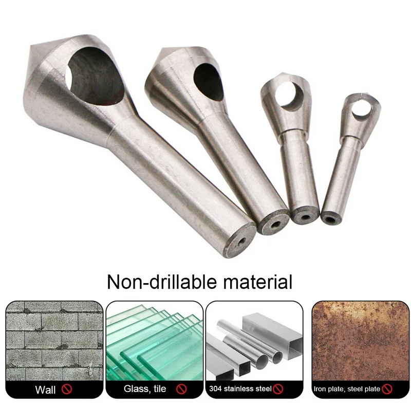 

1Set Inclined Hole Chamfering Plated Titanium Plated Single Cutter Aluminum Countersunk Head Dump Aluminum High Speed Steel
