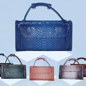 

Upgrades New Arrival Wallet Snake Large Clutch Bags Python Leather Women Purses Luxury Hand Bag Wallets Carteira Feminina
