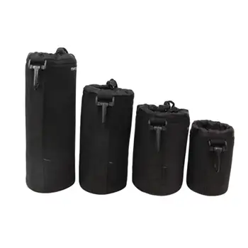 

Universal Neoprene Waterproof Soft Video Camera Lens Protective Pouch Camera Case Polyester Soft SLR DSLR Box Photography Belt