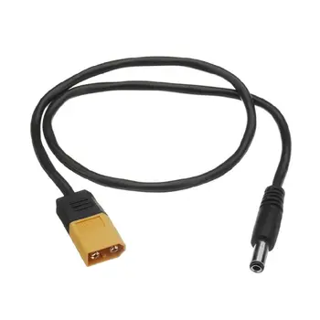 

XT60 Male Bullet Connector To Male DC DC5525 Power Cable 5.5x2.5mm Adaptor For TS100 Electronic Soldering Iron