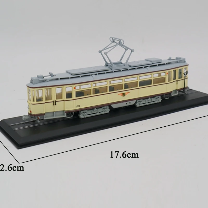 LBLA 1: 87 город Городской ТРАМ GROber Hecht(C& U/LHB) 1931 статический дисплей ретро поезд модель игрушки 3D модель подарок пассажирский отсек