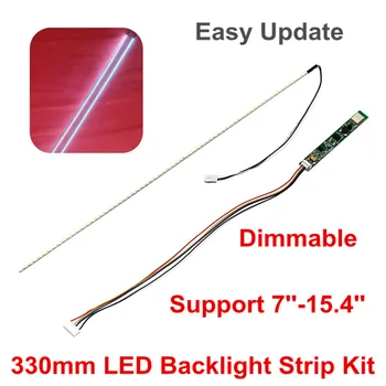 

330mm LED Backlight Strip Kit Update For 7''-15.4'' CCFL LCD Laptop Screen Monitor Dimmable LED Strip Light Lamp Bar Accessories