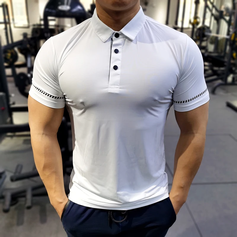 2021 Summer Men Short Sleeve Running 