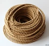 1/2/3/4/5/10 Meters Hemp Rope Wire Antique Braided Twisted Lighting Cable Hanging Living Rong Woven Silk Flexible Wire Cord ► Photo 3/6