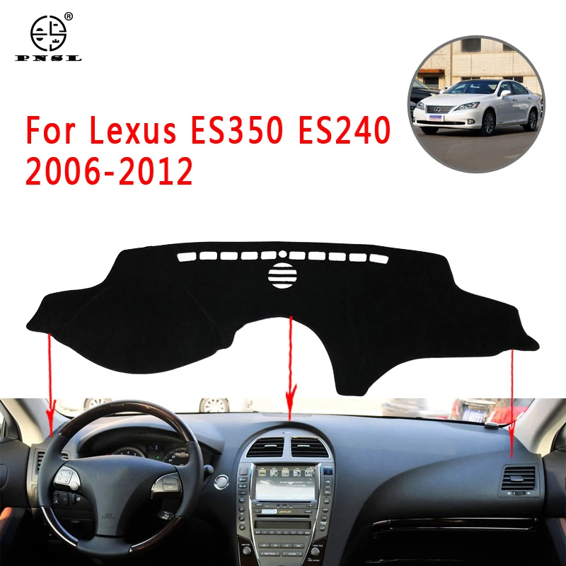 PNSL Car Dashboard Cover Dash Mat Pad Carpet For Lexus ES350 ES240 2006-2012 Sun protection anti - slip uv | Автомобили и