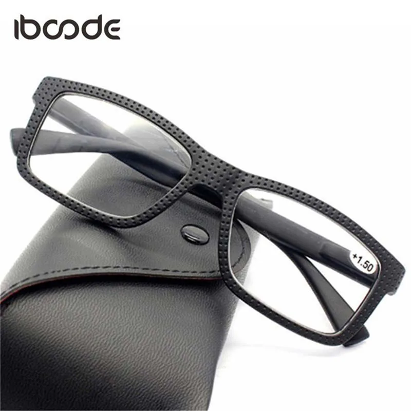 iboode New Ultralight Reading Glasses Frame Retro Classic Presbyopic Eyeglasses  Fashion Men Women Eyewear Diopter +1.0 To +3.5