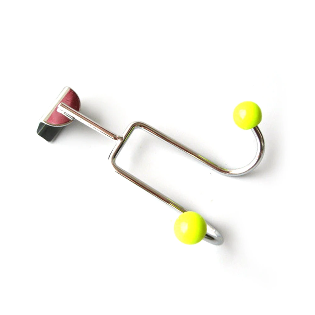 

Durable Hook Over The Door Stainless Steel Multi Use Movable Strong Load Capacity Hangers Space Saving No Drilling Home Supplies