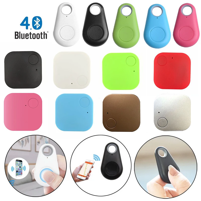 

Smart Dog Pets GPS Tracker Anti-lost Alarm Tag Wireless Bluetooth Tracker Child Bag Wallet Key Finder Locator Anti Lost Alarm