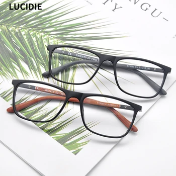 

LUCIDIE 2020 Vintage Retro Square Eyeglasses Frames Women Prescription Spectacle Men Optical Eye Glasses Frame Fashion Eyewear
