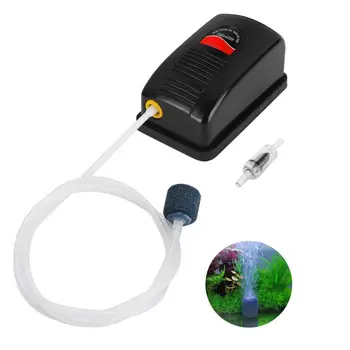 

Energy Efficient Aquarium Oxygen Air Pump EU Plug 3W Mini Silent Oxygen Pumps Aerator for Fish Tank Aquatic Pet Supplies C42