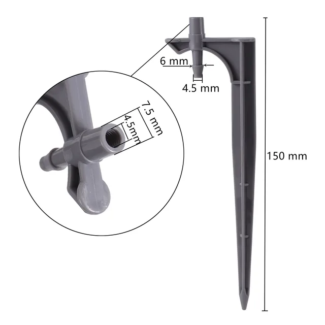 5Db Hosszúság 15 Cm Fúvóka Tartó Állvány 7,5 Mm -Es Sprinklerek - Image 2