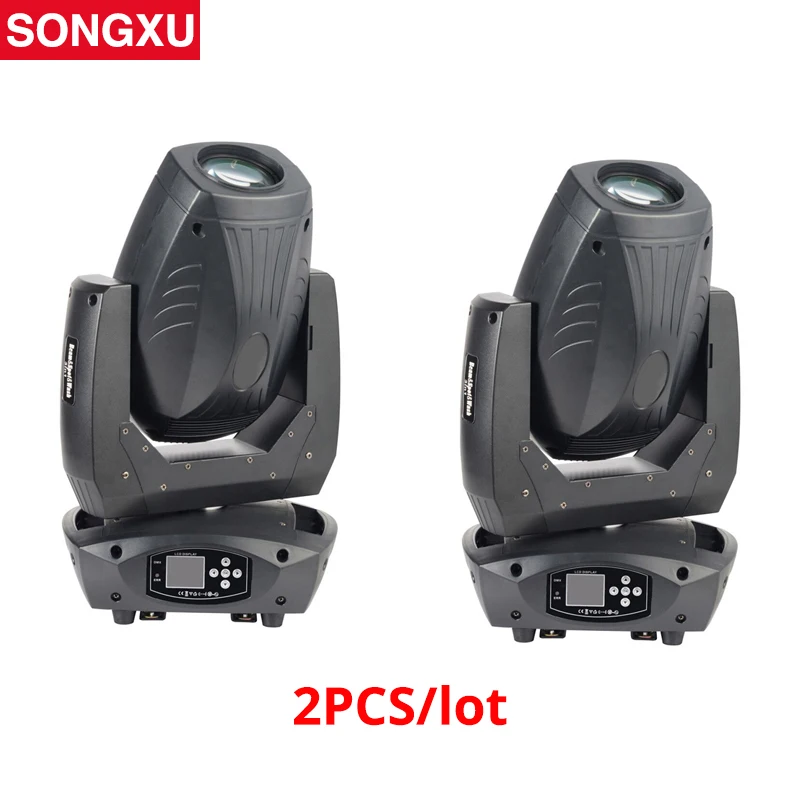 

2pcs/lot 200W LED Beam Spot Wash 3in1 Moving Head Light with ZOOM function for Stage Disco Nightclub Party Light/SX-MH200S