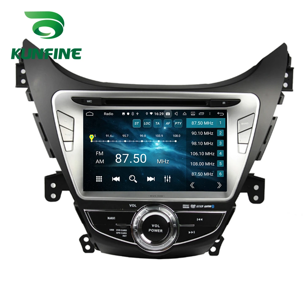 Cheap Android 9.0 Octa Core 4GB RAM 64GB Rom Car DVD GPS Multimedia Player Car Stereo for HYUNDAI Elantra 2011-2013 Radio Headunit 1