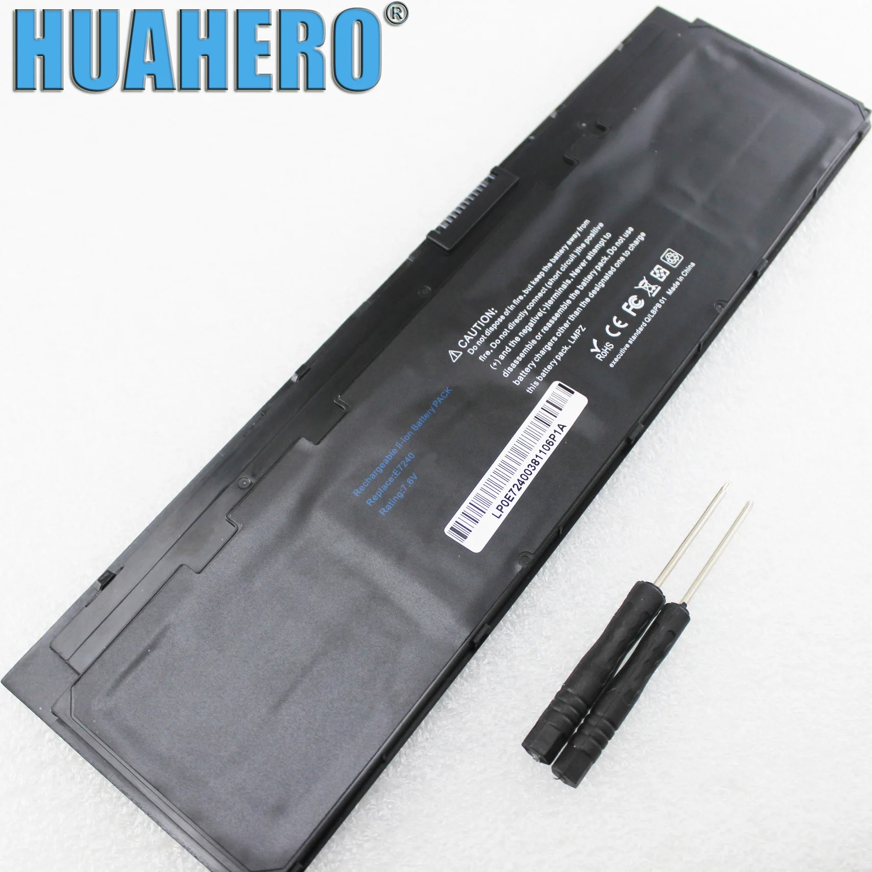 Аккумулятор HUAHERO для ноутбука Dell Latitude E7240 E7250 VFV59 F3G33 KKHY1 451-BBFW 451-BBFX WD52H J31N7 PT1 W57CV GVD76