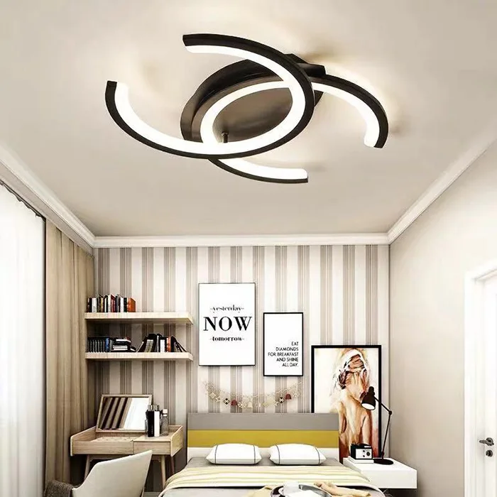 

C Space Lamp Three-dimensional Originality Bedroom A Living Room Balcony Modern Concise Northern Europe Led Attract Top Light