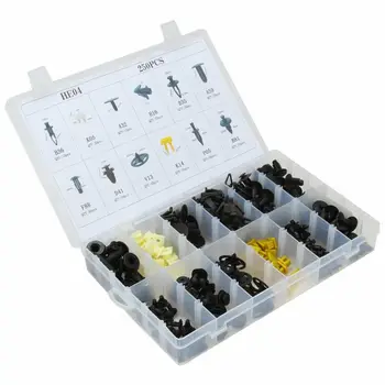 

Retainer 250 Clips Car Body Fastener Tool Accessory Hood Door High Quality