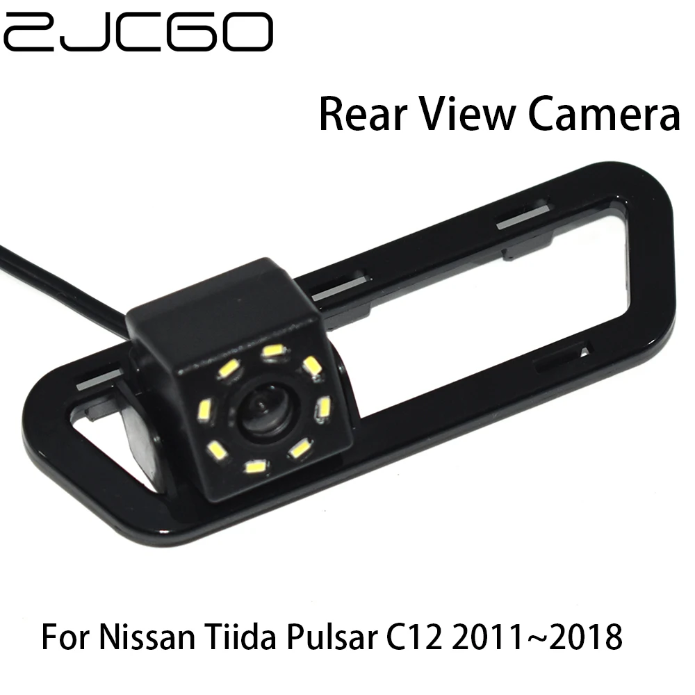 ZJCGO HD CCD Автомобильная камера заднего вида для парковки ночного видения Водонепроницаемая камера для Nissan Tiida Pulsar C12 2011