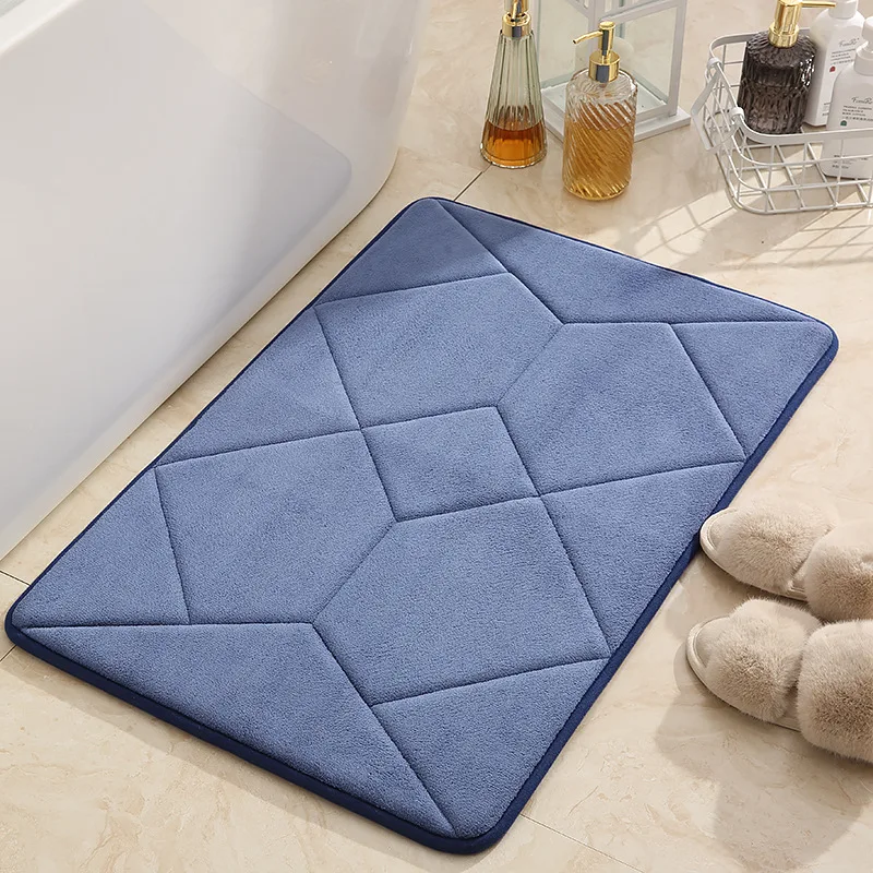 Soft Memory Foam Kitchen Mat Absorbent Rugs Non-slip Carpet Foot Pads for  Toilet Bathroom Entrance