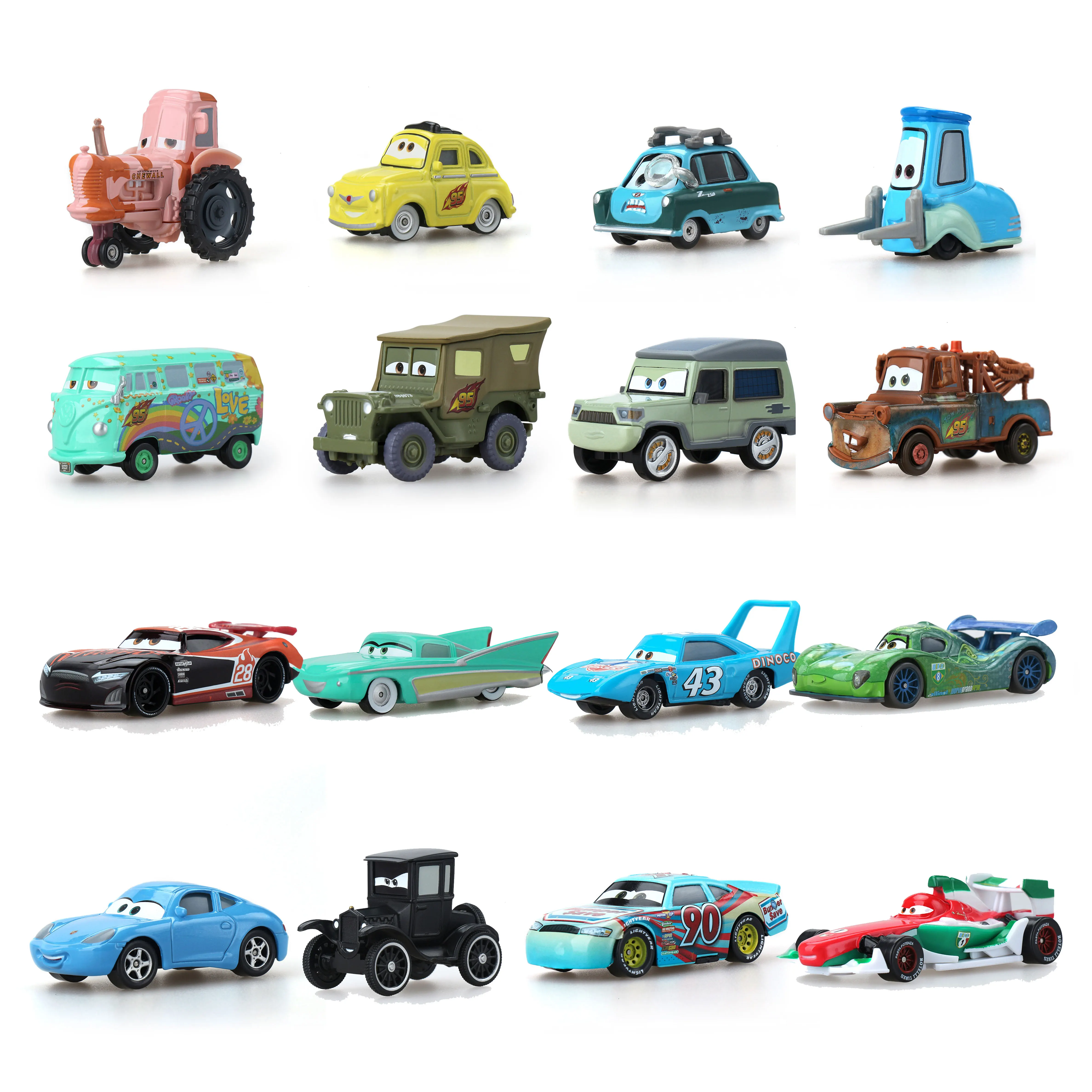 Disney Pixar Cars 2 Cars3 высококачественный автомобиль подарок на день рождения 16 видов