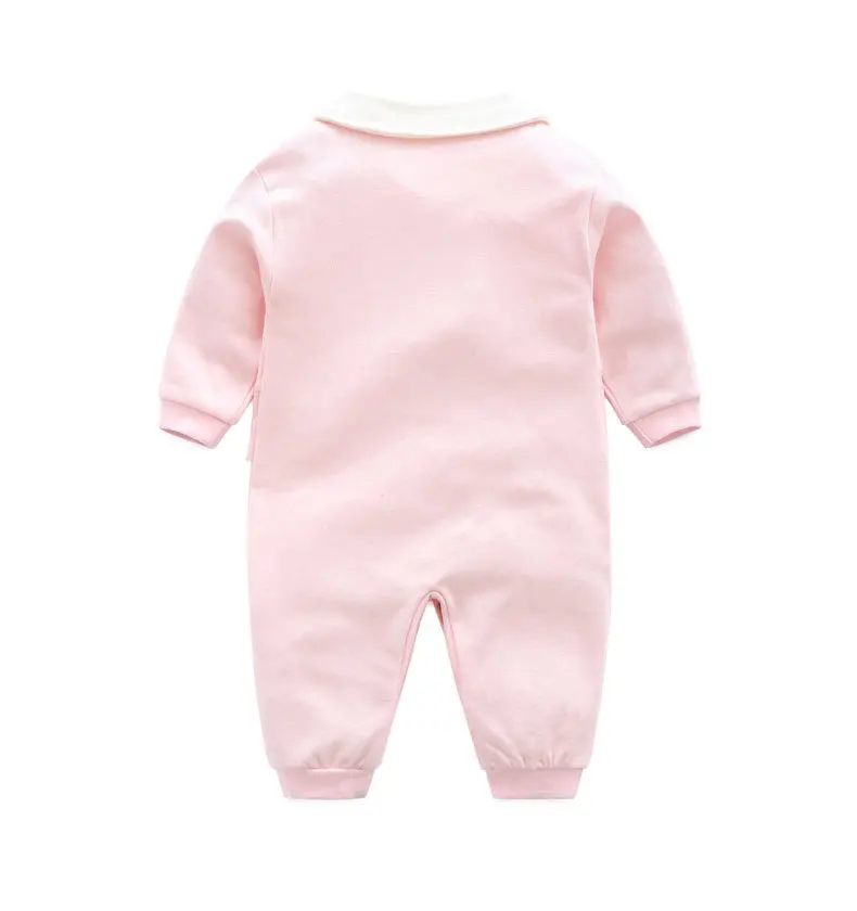 vintage Baby Bodysuits High quality Newborn Baby girls Clothes Infant Spring for Girls Jumpsuit girls Soft Bebe Romper Baby Clothes 0-12Month Baby Bodysuits are cool