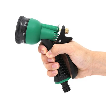 

Multifunction Water Spray Nozzle Kit with 7 Adjustable Watering Patterns for Watering Plants Washing Cars JAN88
