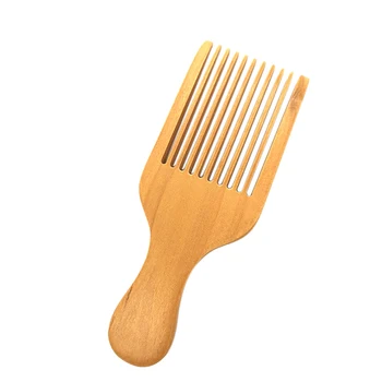 

Massage Comb Wood Comb Hair Pick Hair Combs Combs Combs Combs Combs-Non-Static Natural Wooden Hair Combs